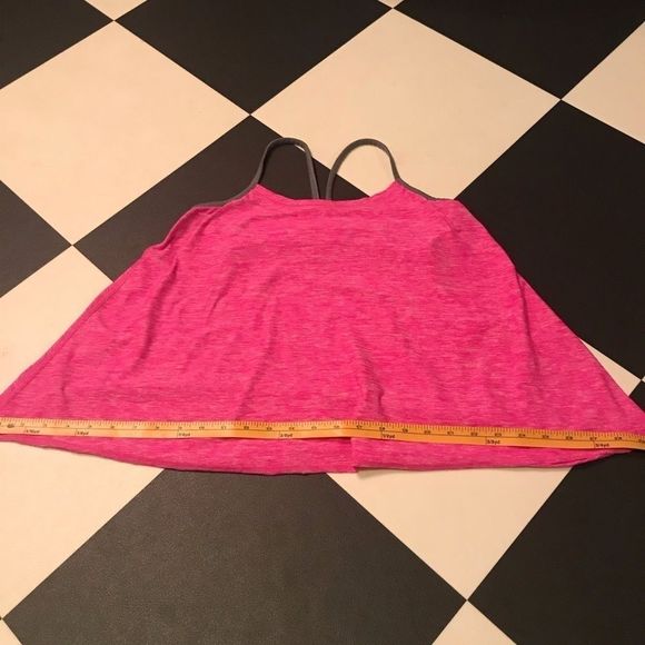 🍁50% Off Sale 🍁 Triple Flip Tank Top Pink - Picture 3 of 6